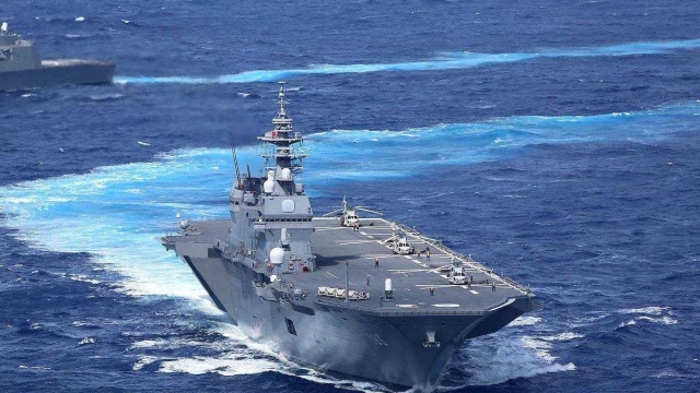 海军70周年庆典，日本军舰的视角，日本军舰视角下的海军70周年庆典