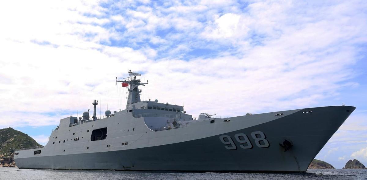 南海舰队971号登陆舰，展现中国海军力量的重要一环，南海舰队971号登陆舰，中国海军力量的关键一环