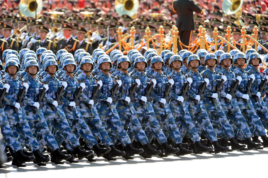 海军70周年阅兵徒步方队，荣耀与力量的展现，海军70周年阅兵徒步方队，荣耀与力量的盛大展示