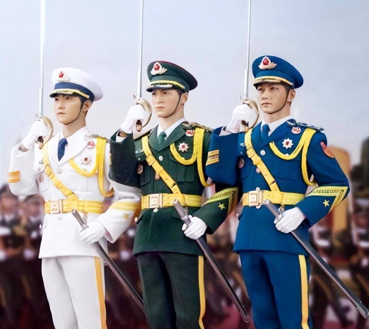 三军仪仗队老照片，历史的见证与时代的记忆，三军仪仗队老照片，历史的见证与时代记忆