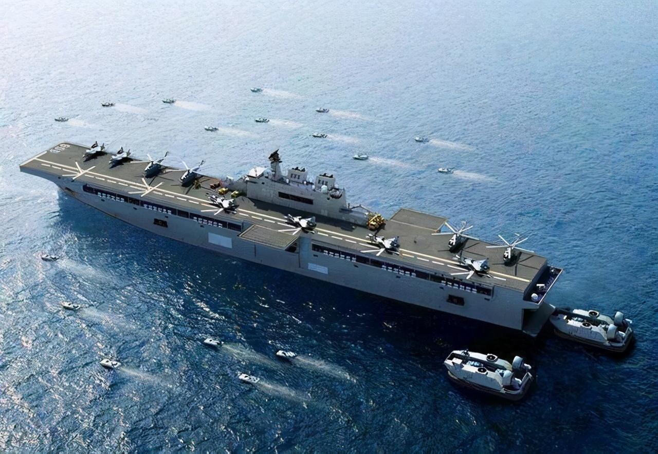 探究中国海军新一代主力战舰，075型两栖攻击舰内部结构图，揭秘中国海军新一代主力战舰，075型两栖攻击舰内部结构图全解析