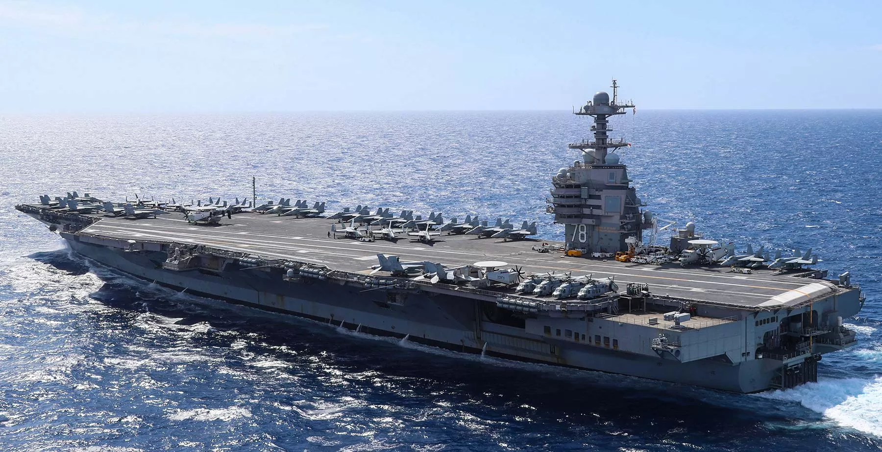 美国海军大西洋舰队福特号航空母舰，力量的象征与战略的核心，美国海军大西洋舰队福特号航空母舰，力量与战略之象征