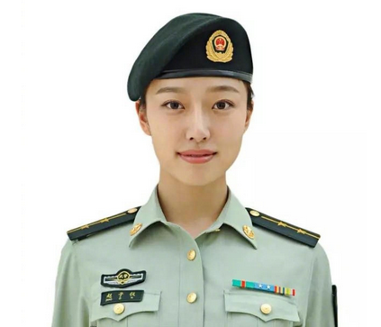 中国女兵军帽照片，坚韧与荣耀的象征，中国女兵军帽照片，坚韧与荣耀的彰显
