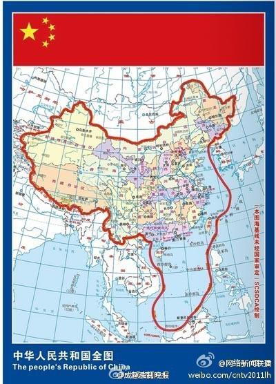 南海地图与中国领土的重要性，南海地图与中国领土完整的重要性探讨