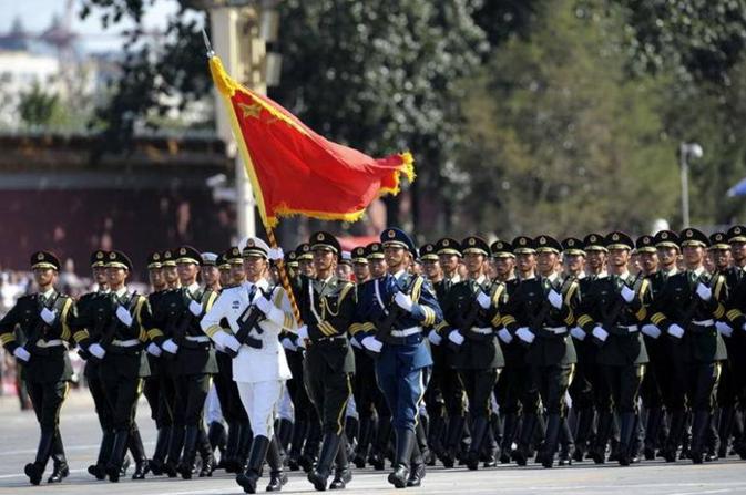 阅兵军旗手，荣耀与责任的象征，阅兵军旗手，荣耀与责任的独特象征