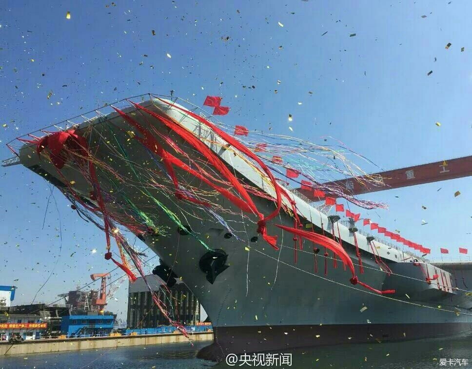 航母下水仪式为什么喷水，航母下水仪式喷水揭秘