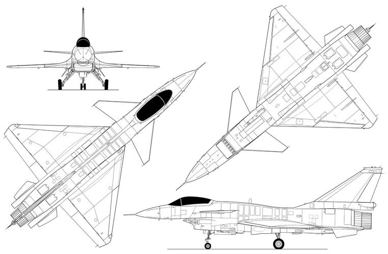 简笔画歼-12，探索中国航空工业的杰作，简笔画歼-12，中国航空工业的璀璨明珠