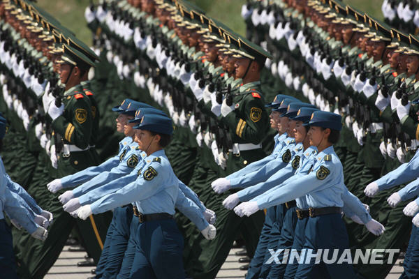 阅兵仪式中的三个代表方阵，展现国家力量与精神的缩影，阅兵仪式中的三大方阵，国家力量与精神的完美展现