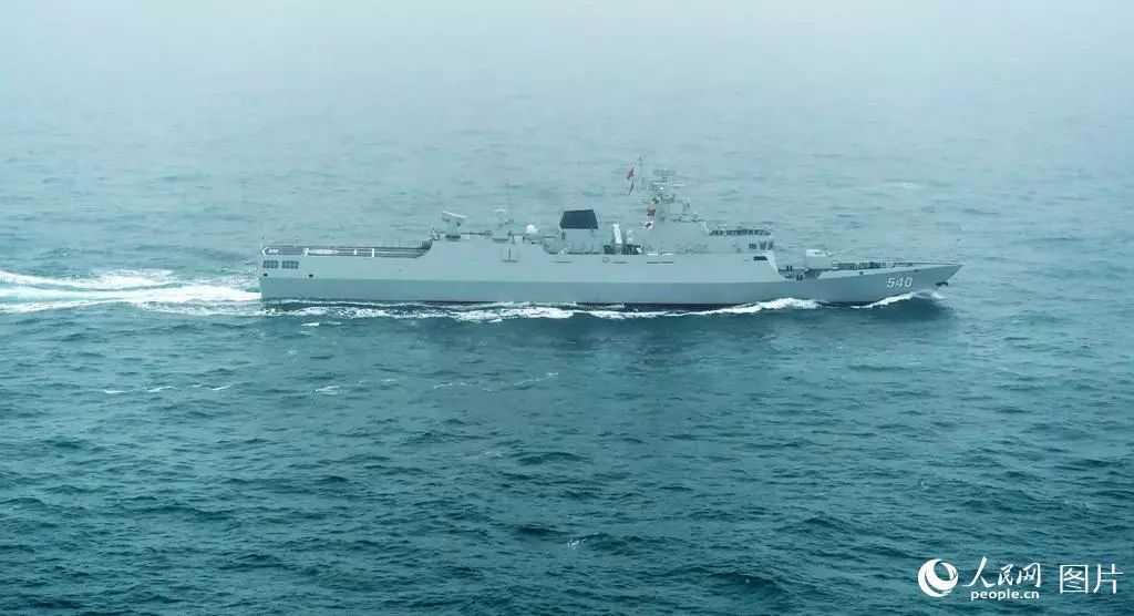 揭秘中国海军的利器——540导弹护卫舰，揭秘中国海军利器，540导弹护卫舰的战力展示