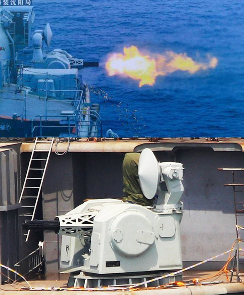 舰载1130近防炮，海军的守护神，舰载1130近防炮，海军的守护利器