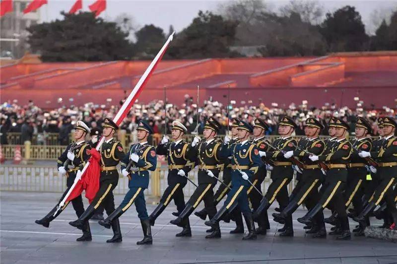 中国三军仪仗队精彩瞬间，中国三军仪仗队精彩瞬间回顾