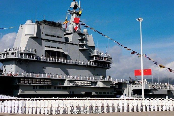 山东舰航母下水时间揭秘，中国海军建设的里程碑事件，山东舰航母下水时间揭秘，中国海军建设的重要里程碑事件