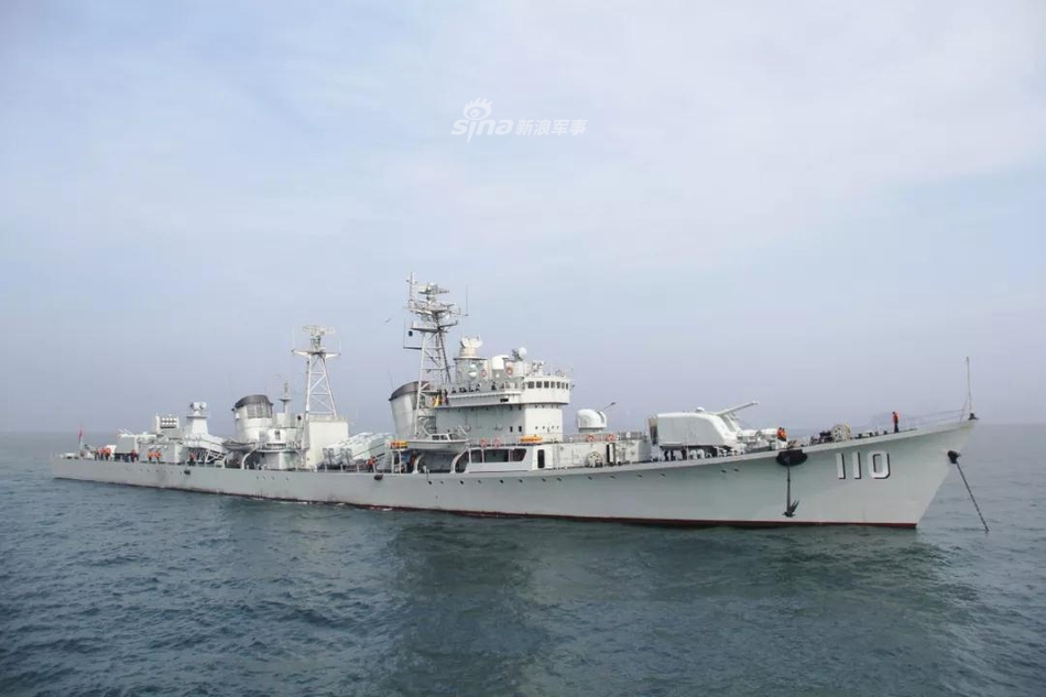 海军110舰，中国海军力量的骄傲，中国海军力量之骄傲，海军110舰风采展示
