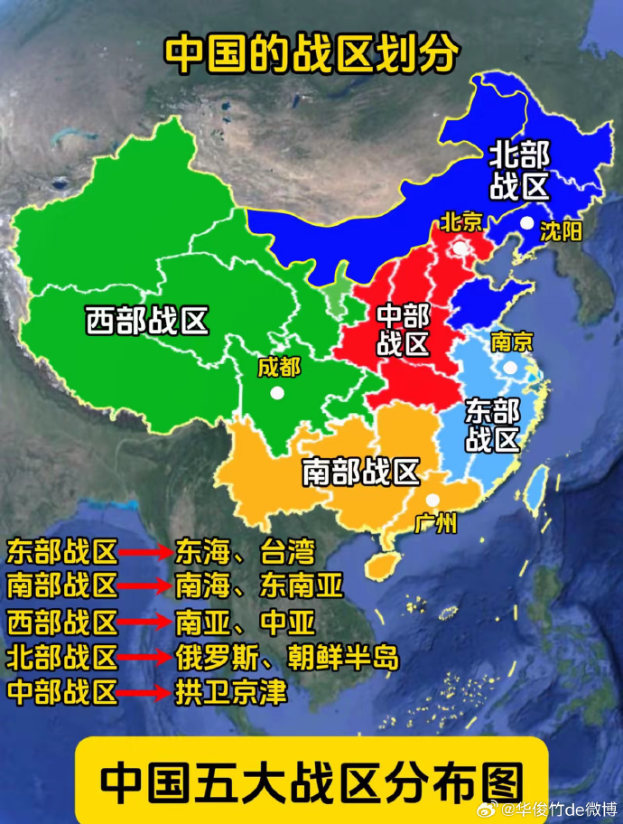 中国战区军区分布及其战略意义，中国战区分布概览与战略意义解读