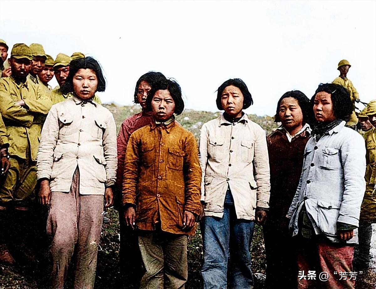 民国女兵图片大全，历史中的巾帼英雄形象展现，民国女兵风采，历史中的巾帼英雄形象展现图片集