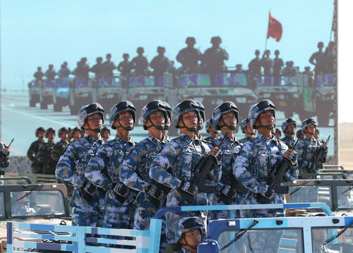 中国阅兵盛典
