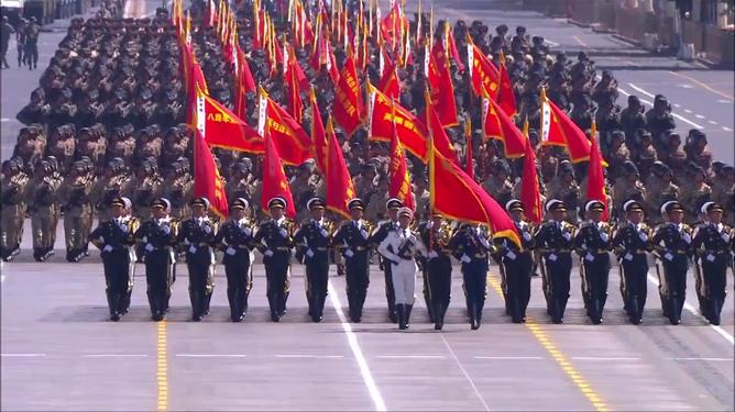 三军仪仗大队现任领导大队长——矢志不渝的领航者，三军仪仗大队大队长，矢志不渝的领航者风采