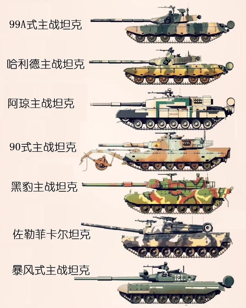 全球十大最漂亮的坦克，全球十大最美坦克排行榜