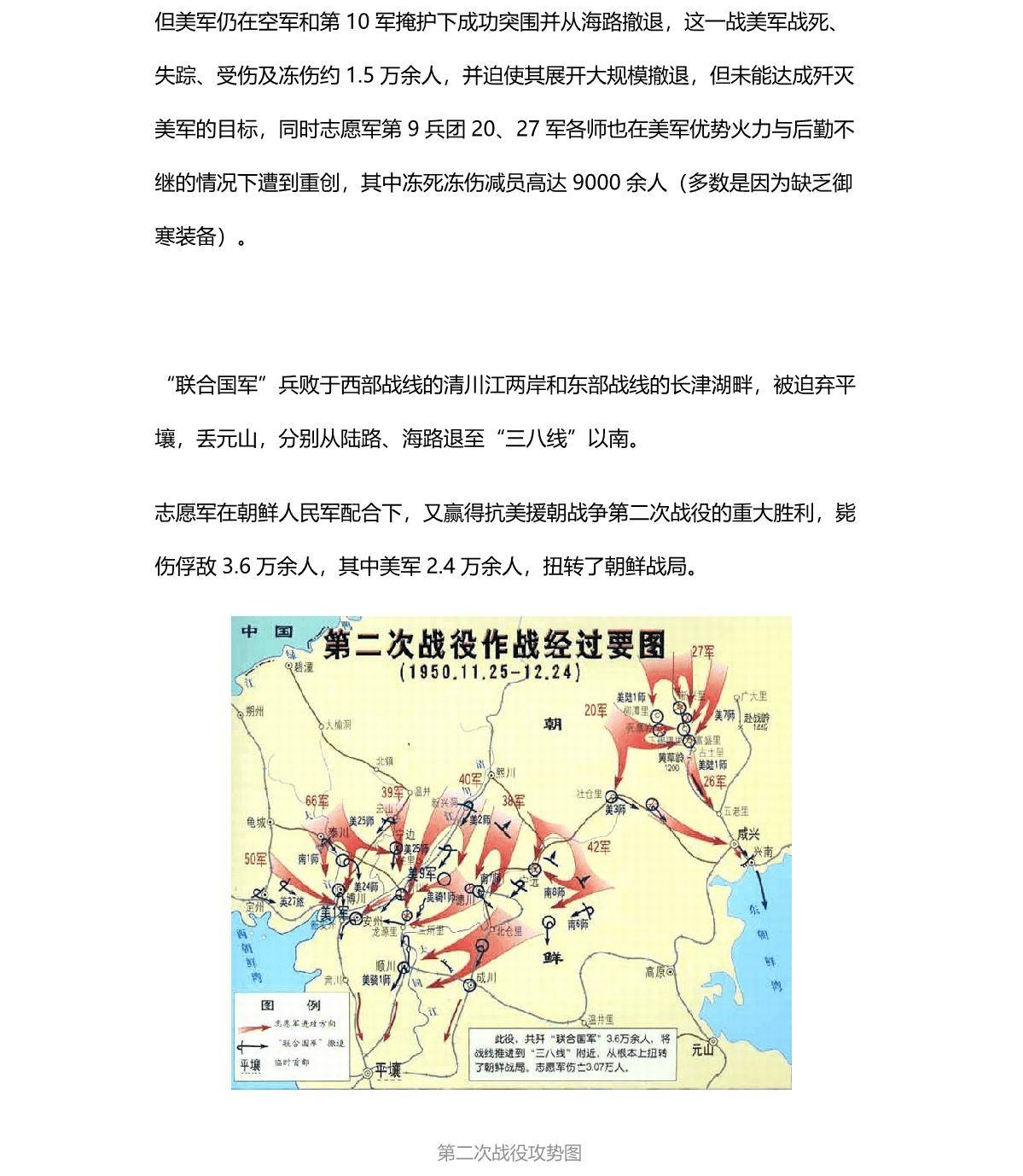 朝鲜战争五次战役简介，朝鲜战争五次战役概览