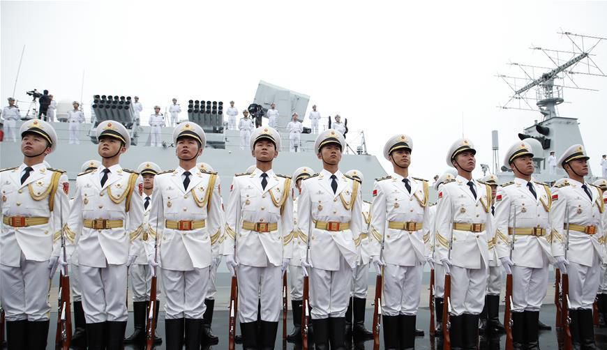 海军70周年阅舰式详细介绍，海军70周年阅舰式盛大阅兵，盛况空前，彰显海上强国风采
