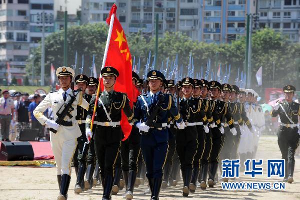 三军仪仗队图片素描，荣耀的瞬间与永恒的记忆，三军仪仗队素描，荣耀的瞬间与永恒的记忆图片展