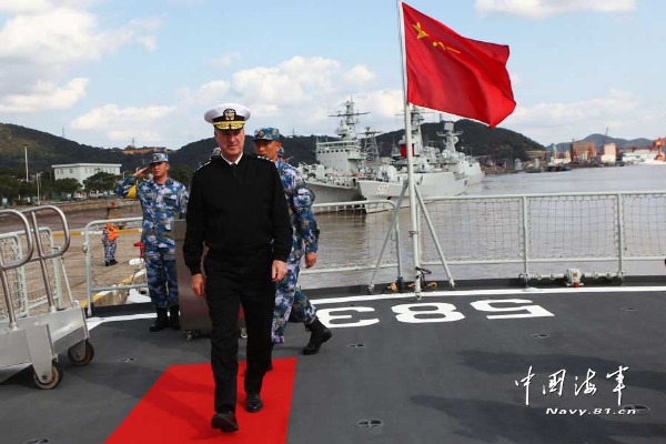 最新海军参谋长，引领海军走向新时代的战略领航者，海军参谋长领航新时代，引领海军走向新征程
