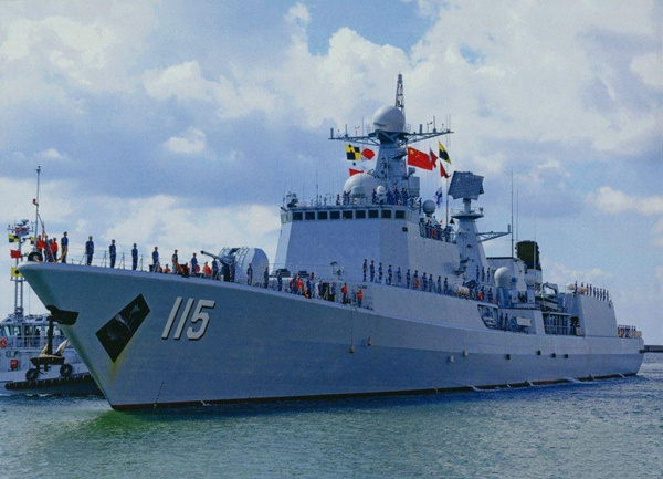 探索中国海军力量的重要一环，051C型导弹驱逐舰图片解析，揭秘中国海军力量核心，深度解析051C型导弹驱逐舰图片