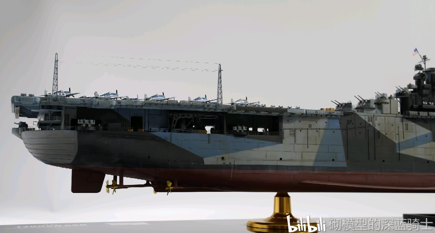 美国大黄蜂号航空母舰模型，探索与赏析，美国大黄蜂号航空母舰模型深度探索与赏析