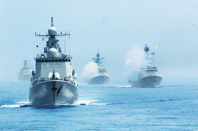 中国东海军演最新消息2021，展示实力，彰显决心，中国海军东部战区最新军演，展示实力，彰显决心