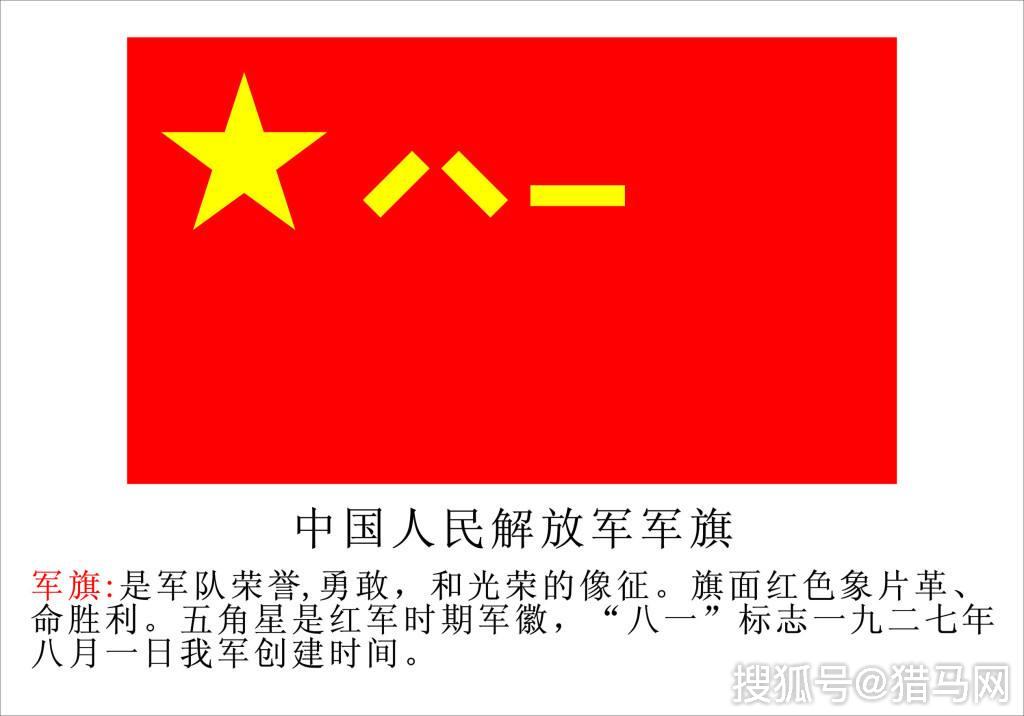 中国人民解放军军旗演变，中国人民解放军军旗演变史