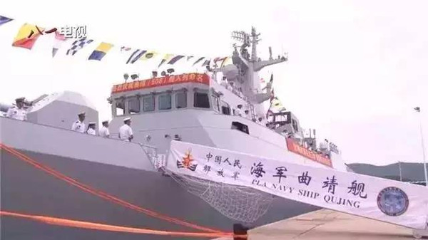 揭秘中国海军新利器，668曲靖舰，揭秘中国海军新利器，668曲靖舰亮相展实力