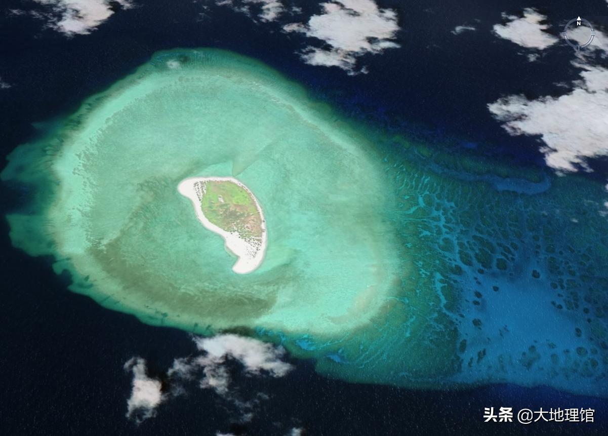 南海岛礁高清版大图，揭示中国南海的神秘面纱，南海岛礁高清揭秘，中国南海的神秘面纱