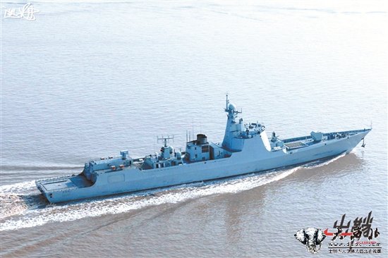 揭秘中国海军新型战舰，052D舰号，揭秘中国海军新型战舰，052D舰号亮相